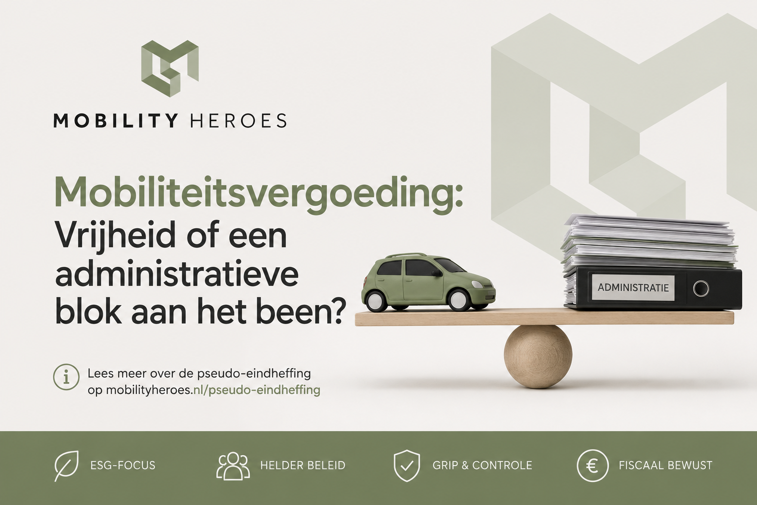 De mobiliteitsvergoeding: Vrijheid of een administratieve blok aan het been?
